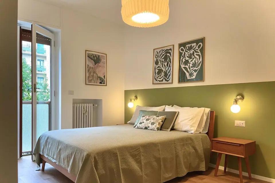 Luxury 2 Bedroom Apartament, Close To San Siro, Fiera And 10 Min Metro To Duomo Milano Exteriör bild